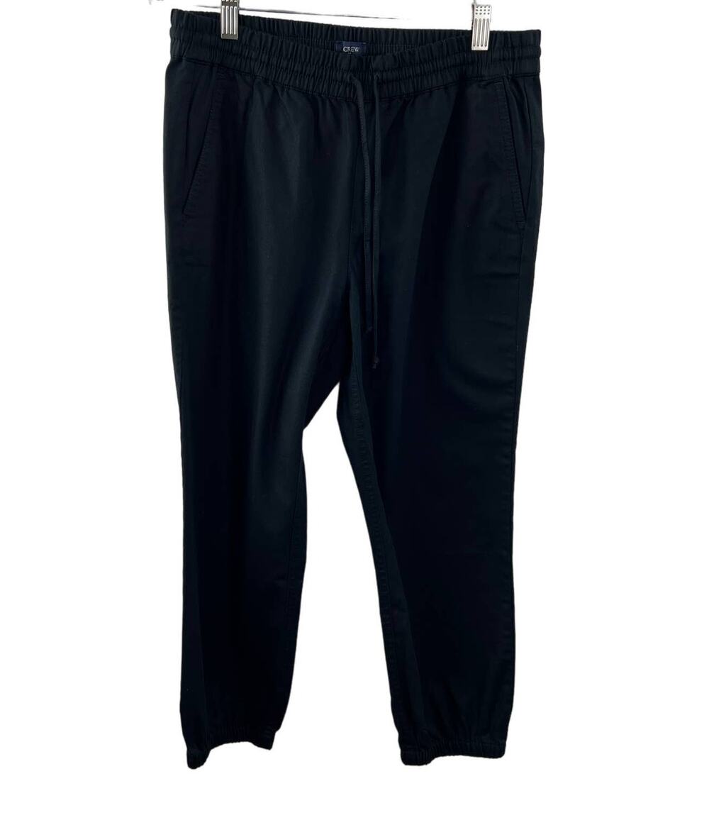 NWT J. Crew Black Cotton Twill Lightweight Jogger Pants BA131 Cropped Petite 6